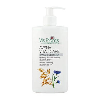 Vis Plantis Avena Vital Care, żel oczyszczający, skóra wrażliwa, 300 ml