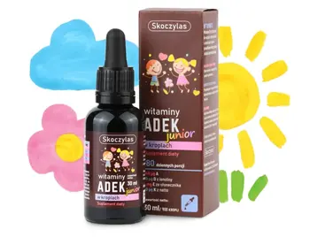 Skoczylas Witaminy ADEK Junior, krople, 30 ml