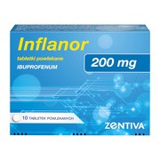 Inflanor, 200 mg, tabletki powlekane, 10 szt.        