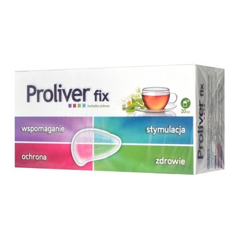 Proliver fix, herbatka w saszetkach, 1,5 g, 20 szt.
