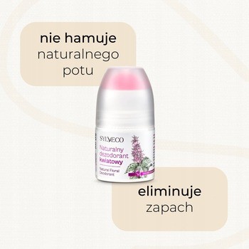 Sylveco, naturalny dezodorant, kwiatowy, 50 ml