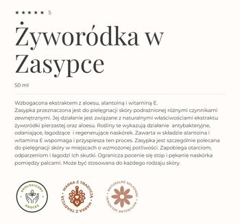 Gorvita, Żyworódka w zasypce, 50 ml