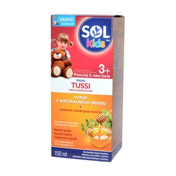 SOLkids Tussi drogi oddechowe, syrop, 150 ml