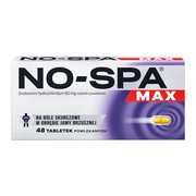 alt No-Spa Max, 80 mg, tabletki powlekane, 48 szt.