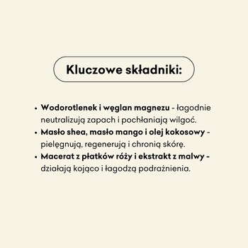 Mydlarnia 4 Szpaki Wanilia i Palmaroza, delikatny dezodorant w kremie, 60 ml