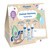 Mustela Zestaw Startowy noworodka, woda oczyszczająca, 100 ml + delikatny żel do mycia, 100 ml + mleczko do ciała, 100 ml
