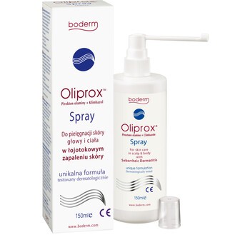 Oliprox, spray, unikalna formuła przeciwłupieżowa, 150 ml