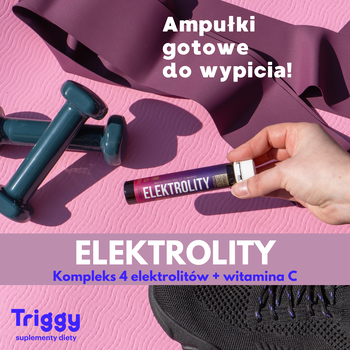 Triggy VitaminShot Elektrolity, płyn w ampułce, smak pomarańczowy, 25 ml x 1 szt.