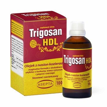 Asepta Trigosan HDL, krople, 100 ml