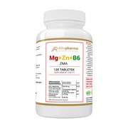 alt Mg + Zn + B6 ZMA, tabletki, 120 szt.
