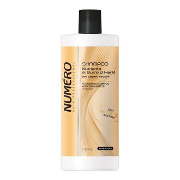 Numero Hair Professional, szampon odżywczy z masłem shea, 1000 ml