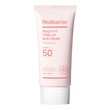 Real Barrier Peach Fit Tone-Up Sun Cream SPF50+ PA++++, nawilżający krem przeciwsłoneczny z efektem rozświetlającym, 50 ml