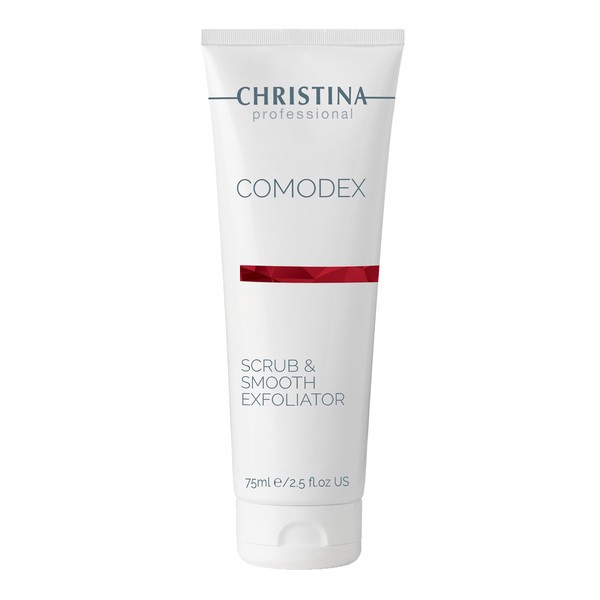 Christina Christina Comodex, wygładzający peeling eksfoliator, 75 ml — Składniki i ocena