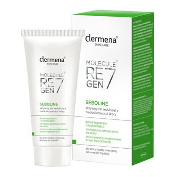 Dermena Skin Care, Seboline, aktywny żel redukujący niedoskonałości skóry, 50 ml