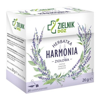 ZIELNIK DOZ Herbatka ziołowa Harmonia, 1,3 g, 20 szt.