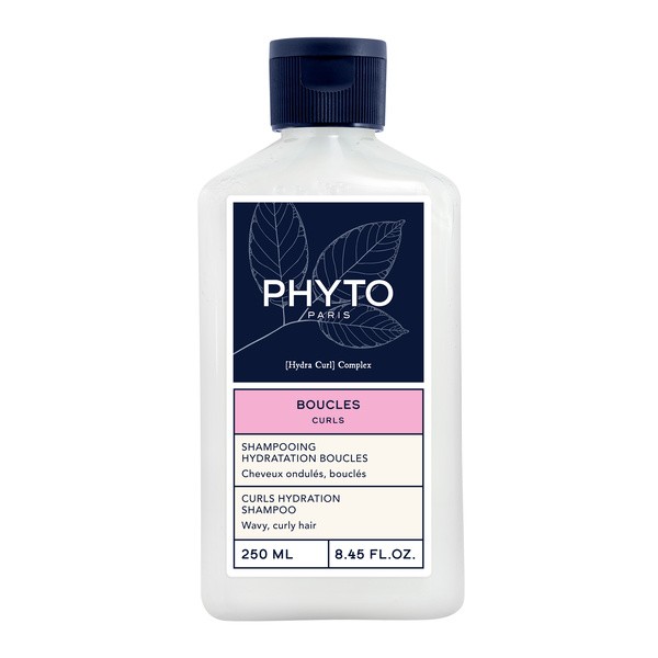Phyto Phyto Curls, szampon nawilżający do włosów kręconych, 250 ml