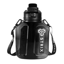 GymBeam, butelka Lunar Hydrator 1500 ml Strix, czarna, 1 szt.