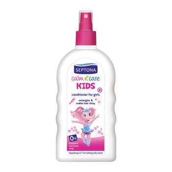 Septona Kids, odżywka do włosów w sprayu dla dziewczynek, 200 ml