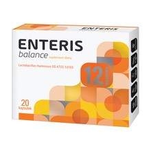 Enteris balance, kapsułki twarde, 20 szt.