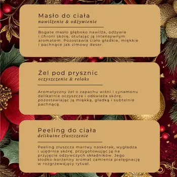 Sylveco, Zimowy Zestaw do ciała, peeling do ciała, 265 g  + żel pod prysznic, 150 ml + masło do ciała, 250 ml