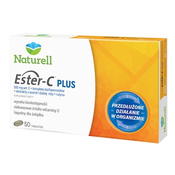 Naturell Ester-C Plus, tabletki, 50 szt.