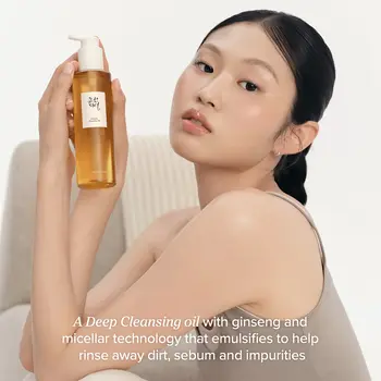 Beauty of Joseon Ginseng Cleansing Oil, olejek oczyszczający, 210 ml