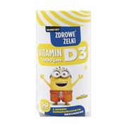 Zdrowe Żelki Minionki Vitamin D 1000, żelki, 50 szt. https://azcdn.doz.pl/image/d/product/22996eb2-scale-180x180.png