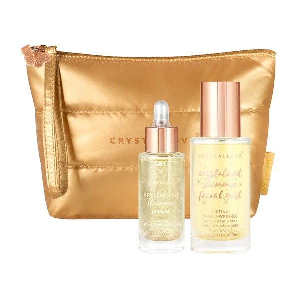 Crystallove Zestaw Crystallove, serum, 30 ml + mgiełka z kryształem górskim, 100 ml + kosmetyczka, 1 szt. — Inhaltsstoffe und Bewertung