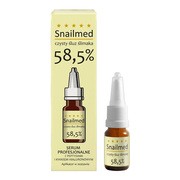 Snailmed, serum profesjonalne ze śluzem ślimaka, peptydami biomimetycznymi i kwasem hialuronowym, 8 ml https://azcdn.doz.pl/image/d/product/41d5a9e7-scale-180x180.png