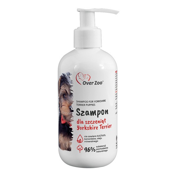 Over Zoo Over Zoo, szampon dla szczeniąt rasy Yorkshire Terrier, 250 ml — Inhaltsstoffe und Bewertung