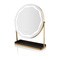 Beautifly Round LED Vanity Mirris, podświetlane lusterko do makijażu z regulacją światła LED, 1 szt.