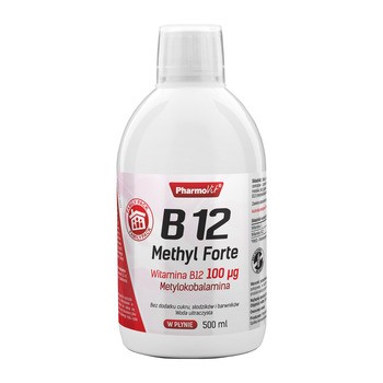 Pharmovit B12 Methyl Forte 100 µg, płyn, 500 ml
