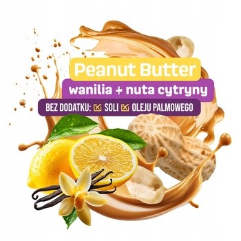 Moreso, krem arachidowy wanilia + nuta cytryny, 190 g