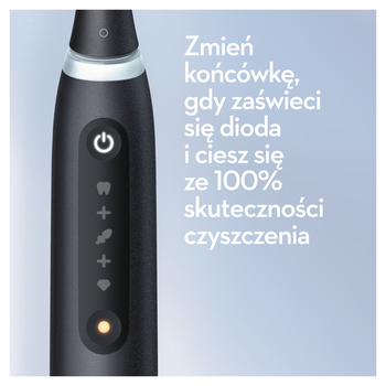 Oral-B, Seria iO 5, black, szczoteczka elektryczna