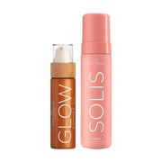 Zestaw Cocosolis Glow, olejek nabłyszczający z drobinkami, 110 ml + Solis, pianka brązująca o natychmiastowym efekcie, samoopalacz, 200 ml https://azcdn.doz.pl/image/d/product/de8b5026-scale-180x180.png