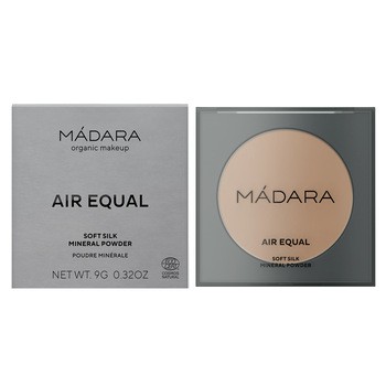 Madara Air Equal Soft Silk Mineral Powder, puder mineralny, Beige, 9 g