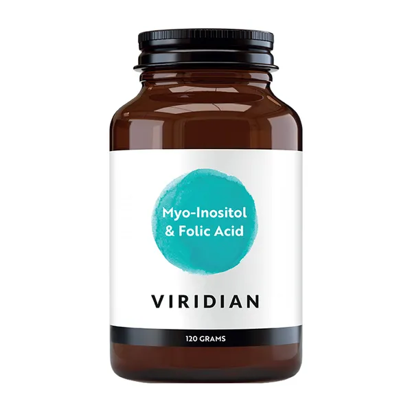 Мио-инозитол Viridian 2000 мг, с фолиевой кислотой, порошок, 120 г