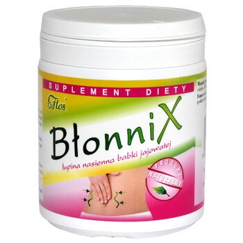 BłonniX, łupina nasienna babki jajowatej, 100 g (pojemnik)
