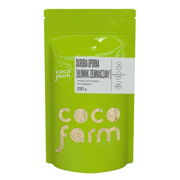 Skrobia oporna błonnik ziemniaczany 250g [COCO FARM] - COCO FARM