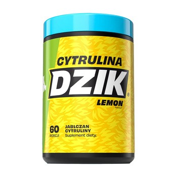 Dzik Cytrulina Lemon, proszek, smak cytrynowy, 540 g