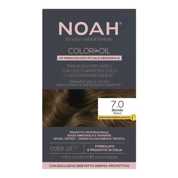 NOAH Color in Oil, farba do włosów, 7.0 Blond, 135 ml