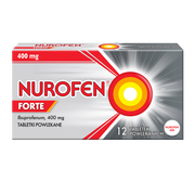 Nurofen Forte, 400 mg, tabletki powlekane, 12 szt.