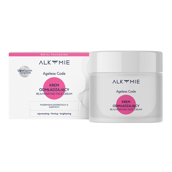 Alkmie Alkmie Ageless Code, krem odmładzający, 50 ml — Składniki i ocena