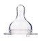Canpol EasyStart, silikonowy smoczek do butelek szerokich, wolny, 3-6 m, 1 szt.