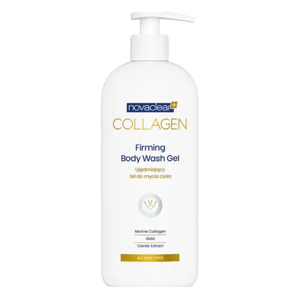 Novaclear Novaclear Collagen, ujędrniający żel do mycia ciała, 500 ml