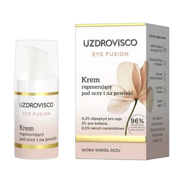 Eye Fusion Krem regenerujący pod oczy i na powieki 15ml [Uzdrovisco] - Uzdrovisco