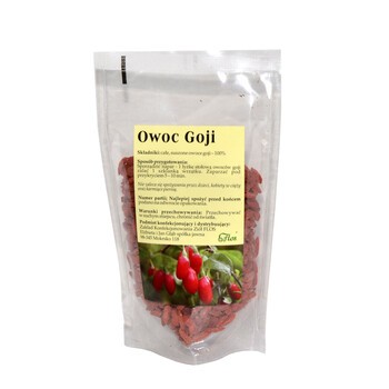 Owoc Goji, suszone owoce, 100 g