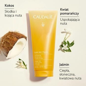 Caudalie Soleil des Vignes, żel pod prysznic, 200 ml