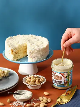 Good Noot Coconoot, krem z kokosem i migdałami z kawałkami orzechów bez dodatku cukru, 300 g