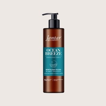 Jantar Ocean Breeze, rewitalizujący olejek do kąpieli i pod prysznic, 400 ml